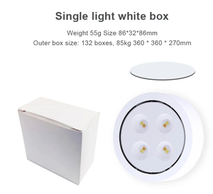 Thể thao thông minh cảm biến LED ánh sáng ban đêm Mini ABS 3 * AA cầu thang trần ánh sáng ấm áp chiếu sáng trong nhà 5V Pin nguồn điện - Product Image 5