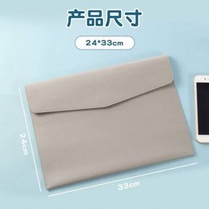 <b>A4</b> PVC <b>Folder</b> Magnetic Buckle Large Capacity Enterprise Customized LOGO for Meeting Business Student Promotion - Product Image 5