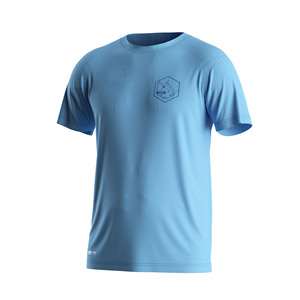 Breathable Fishing Tee Custom Design 135GSM Shrink-Resistant for Fish Camp <b>Lounging</b> - Product Image 1