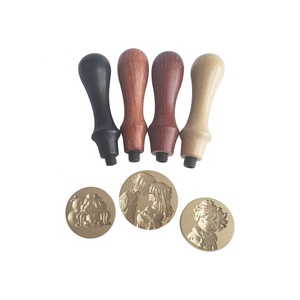 Tự làm lời mời phong bì đám cưới tùy chỉnh sáp con dấu tem thiết lập duy nhất sáp tem bình thường 3D khắc - Product Image 2