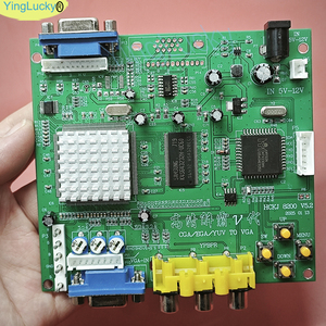 Chính hãng GBS-8200 <span class=keywords><strong>Arcade</strong></span> video chuyển đổi tín hiệu Board RGB/CGA/EGA/YUV VGA LCD HD màu xanh lá cây PCB cho Neo Geo <span class=keywords><strong>Arcade</strong></span> trò chơi máy kim loại - Product Image 6