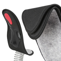 Semelles orthopédiques sportives en feutre pour soutien de la voûte plantaire, correction des pieds en X, voûte plantaire affaissée, pieds en X, pieds en Y, anti-vibrations