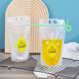 Sacchetto per Bevande da 400ml Personalizzato, Opaco, <span class=keywords><strong>Richiudibile</strong></span>, Colorato, Autoportante, per Conservazione Alimenti, con Chiusura a Zip - Product Image 6