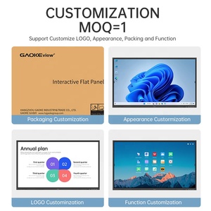 65 75 86 Inch Màn Hình Android 11.0 8G Ram 128G Bảng Tương Tác Đôi Hệ Thống Thông Minh Tương Tác Phẳng Bảng Điều Chỉnh Cho Lớp Học - Product Image 6