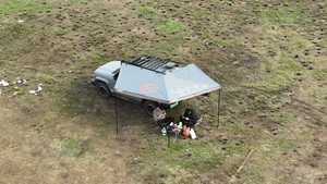 Chine Usine <span class=keywords><strong>Pas</strong></span> <span class=keywords><strong>Cher</strong></span> Prix <span class=keywords><strong>4x4</strong></span> 4wd Offroad Camping Aluminium Heavy Duty Hard Shell 270 Degrés Auvent <span class=keywords><strong>Tente</strong></span> - Product Image 3