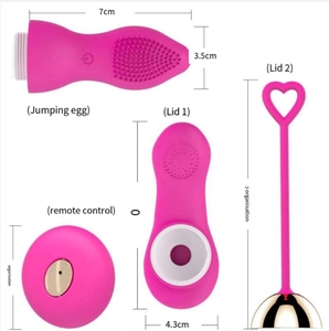 Women's Wireless Heating <b>Vibrators</b> for Sexual Pleasure for Egg Jumping in the Backyard Bedding Flirts for Masturbation - Product Image 6