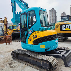 Mini-excavatrice hydraulique sur chenilles d'occasion d'origine japonaise pour KX155, 5 tonnes, avec moteur et pompe à engrenages, modèle 2021 - Product Image 4