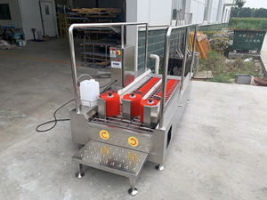 Hoàn toàn tự động một cửa rửa tay khử trùng không khí khô kiểm soát truy cập khởi động máy giặt cho Lò mổ nhà máy thực phẩm - Product Image 2