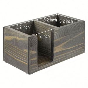 Custom Multi-Function Office <b>Storage</b> <b>Box</b> with Pen Holder Bulk Wholesale Promotional Desk Use Gift Organizer - Product Image 5