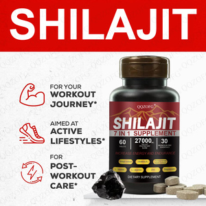 LDJ <span class=keywords><strong>OEM</strong></span> produttore Shilajit compresse 60 contes 7 in1 miscela minerale a base di erbe zinco magnesio atleti energia Boost supporto di resistenza - Product Image 5