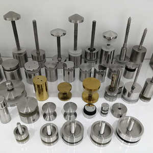 Perlengkapan Pintu Kaca Stainless Steel 304 untuk Gedung Perkantoran Modern dengan Finishing Cermin/Satin Bersertifikasi ISO9001&CE - Product Image 3