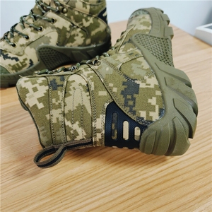 Bottes tactiques numériques de camouflage vert olive AS33 de 8 pouces DFA34 en gros, en stock et personnalisables, disponibles sur mesure - Product Image 3