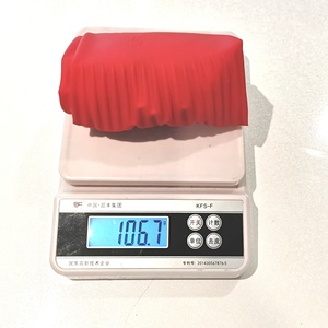 Listo para enviar, rojo, manga larga, antideslizante, cómodo, limpieza de cocina, lavado, guantes de látex para el hogar - Product Image 4