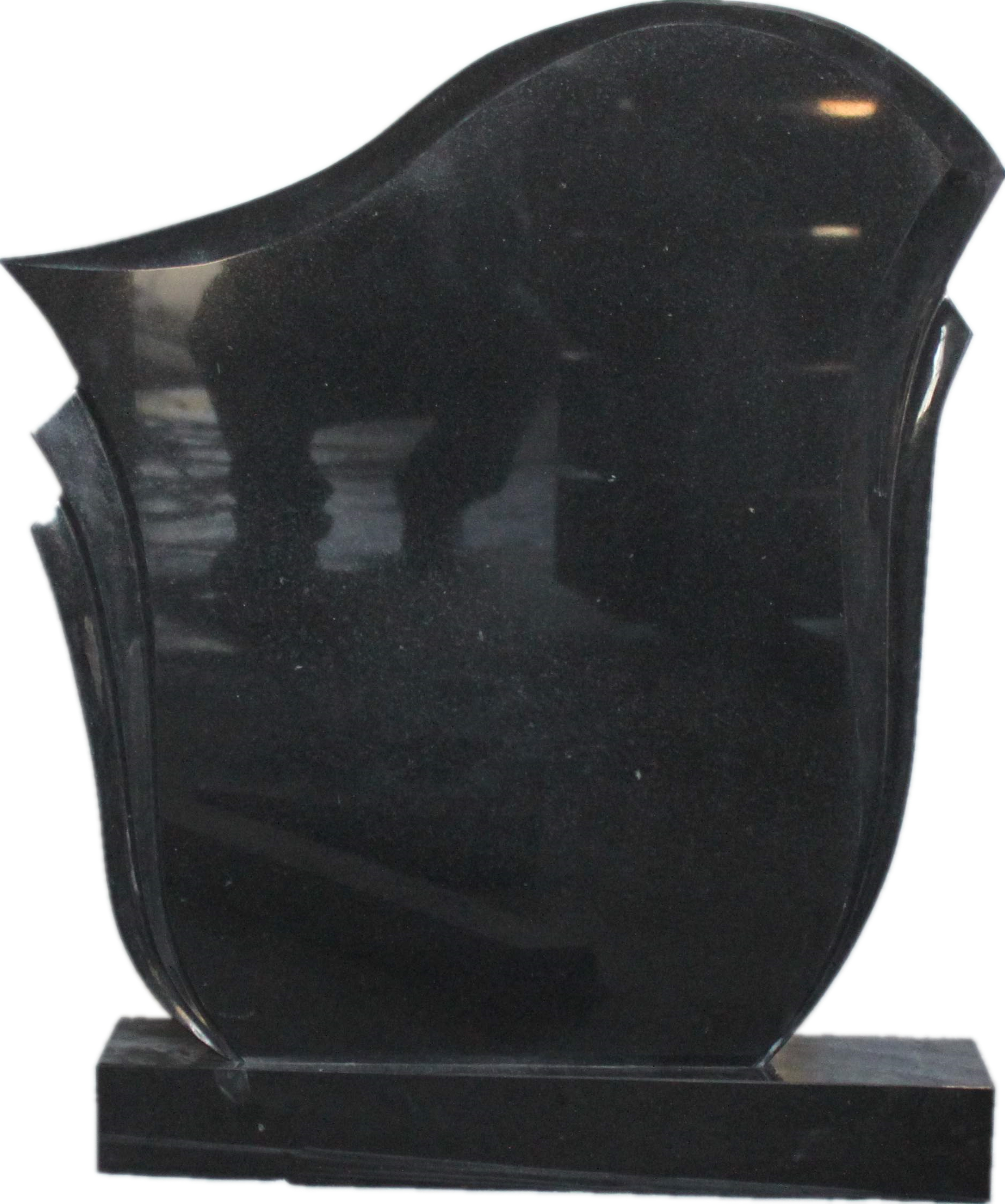 Китай, чёрный гранит, простая резьба, полированная головка, дуга, надгробия, полированная гравировка, надгробие