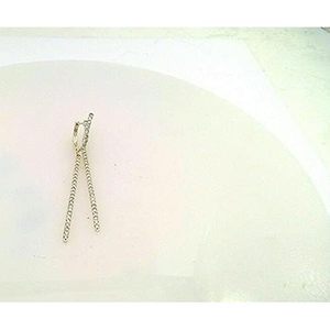 Jewelspaark Diamond Hoop <b>Earrings</b> 14K Yellow <b>Gold</b> 1.40 Cttw Round Cut Prong Set I-J Color SI Clarity Long <b>Dangle</b> Women's - Product Image 1