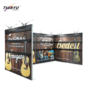 Dụng cụ âm nhạc Modular Booth Khung hệ thống có thể tháo rời công bằng Guitar đứng tùy chỉnh thương mại hiển thị Booth hiển thị - Product Image 6
