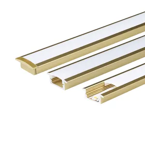 Aluminium-Kanal-Extrusions-LED-Aluminium-Einbau profile für LED-SM2835-Lichtbänder eloxieren