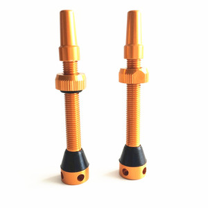 Válvula <span class=keywords><strong>Presta</strong></span> de Aluminio de Colores para Bicicleta de Carretera y Montaña, 34mm/40mm/44mm/50mm/60mm, Válvula Tubeless para Bicicleta, Piezas de Bicicleta - Product Image 1