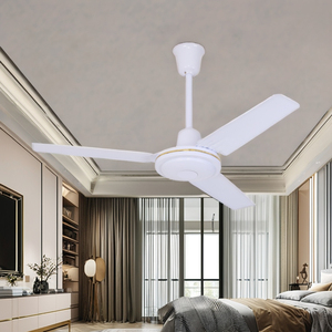 Ventilateur de plafond intérieur 36 pouces avec télécommande, fil de cuivre, conception mécanique, pliable, en métal, pour maison, hôtel, garage, refroidissement de l'air, 36 pouces, électrique - Product Image 6