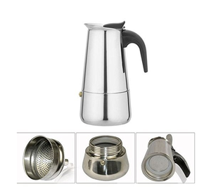 Máy Pha Cà Phê Espresso Cầm Tay 4cup 6 Ly Bằng Thép Không Gỉ - Product Image 2
