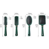 Outils professionnels de salon de coiffure brosse à cheveux personnalisée logo démêlant brosse à palette de massage pour cheveux