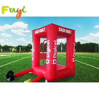Machine à argent gonflable pour enfants et adultes, amusez-vous pour les jeux de team building, machine à attraper de l'argent pour la promotion