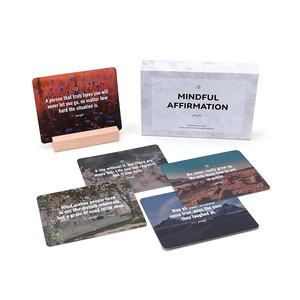 Hicreate Adulto Ecológico Afirmación Tarjeta Cubierta Papel Impreso Pregunta Respuesta Tarjetas Familia Soporte <span class=keywords><strong>de</strong></span> madera para jugar a <span class=keywords><strong>juegos</strong></span> <span class=keywords><strong>de</strong></span> cartas - Product Image 5