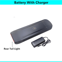 Batterie au lithium durable pour VTT Batterie rechargeable au lithium-ion pour vélo 36V 23.2ah 48V 17.4ah porte-bagages arrière