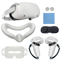Accessoires VR Housse en silicone pour masque en silicone Housse de protection pour Oculus Quest 2