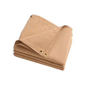 אוהל שמש חיצוני קנבס גליל עמיד למים טרפולין משאית כיסוי טרפולין מותאם אישית 350gsm 400gsm חאקי קנבס - Product Image 6