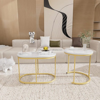Table à thé minimaliste moderne de designer, en forme de feuille, créative, de forme spéciale, pour petit appartement, salon, couleur noyer, en bois.