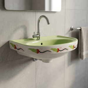 Carrara White Marble Round Pedestal Wash Basin Freestanding Bathroom Sink for Luxury Hotel Villa Commercial Projects - Product Image 5