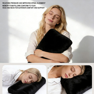 <span class=keywords><strong>Oreiller</strong></span> en mousse à mémoire de forme personnalisé avec logo pour hôtel, anti-acariens, matériau écologique, style moderne - Product Image 3
