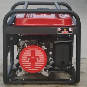 China Fábrica do frame aberto gerador a gasolina Recoil Iniciar Eletricidade 220v portátil 2800W gerador a gasolina