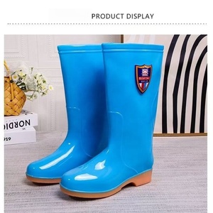 BAEWOON SJ03 รองเท้าบูทกันฝนแบบสูง 55 ซม. กันลื่น สำหรับตกปลา พื้นนุ่ม กันน้ำ และทนทานต่อการสึกหรอ - Product Image 5