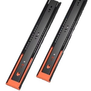 <b>Drawer</b> <b>Slides</b> 24 In 1.8mm Thick Cold-Rolled Steel Soft Closing For Cabinet Furniture - Product Image 2