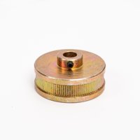 Roue d'entraînement de traction industrielle pour machine à former les fermetures éclair en nylon, pièce de rechange pour traction de matériaux