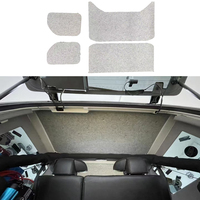 Isolation thermique de toit de tapis de bouclier thermique pour Jeep JK 4 portes 2012-2017 accessoires de voiture