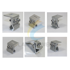 Kunci Klip Atap Lembaran Timah Aluminium 406/Klem Kelim Berdiri untuk Panel Fotovoltaik Pemasangan Atap Logam Kelim Berdiri - Product Image 4
