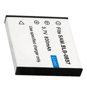 SLB-0837 830mAh Battery for Samsung Digimax L70 L80 L73 CE RoHS Certified Wholesale Bulk High Capacity 0-Cycle Cell - Product Image 3