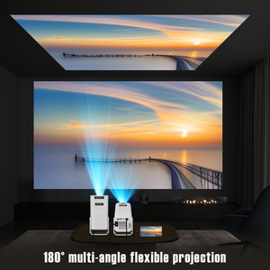 Lumens Screen Mirroring Home Theater <b>Projector</b> 2.69" LCD Full HD Movie <b>Projector</b> with Motorized Focus - Product Image 2