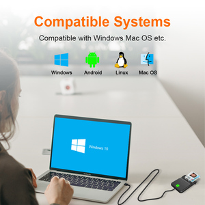 Zoweetek USB đầu đọc thẻ thông minh hỗ trợ EMV cac ID IC Sim Sis ATM ngân hàng, ghi nợ, thẻ tín dụng ISO 7816 Reader Writer chip thẻ - Product Image 3