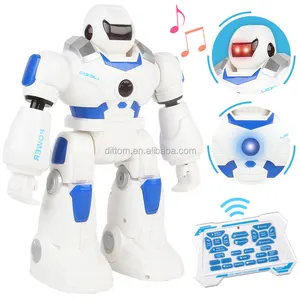 超级雷达跳舞捷克机器人玩具全功能遥控杰克警察机器人，带音乐和灯光
