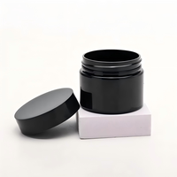 Pot en plastique PET personnalisable en gros, conteneur cosmétique portable de 30 à 500 g, pot à crème, emballage cosmétique avec bouchon à vis