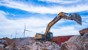 Excavatrice sur chenilles hydraulique de grande taille à godet de 2,8 à 3,2 m3, modèle XE500GK 50t, en vente - Product Image 6