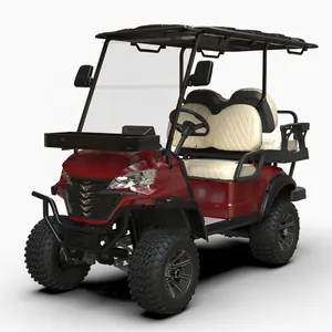 4 Seater 4 Wheel Drive 5KW Motor Cheap Price Mini Street Legal Golf Carts