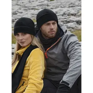 Bonnet en polaire recyclé à revers – Merchandising durable - Product Image 3