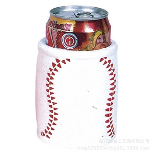Baseball Shape Can Cooler PU <b>Foam</b> Molding Toy <b>Craft</b> Gift - Product Image 1