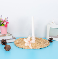 Bougeoir en verre à fleurs personnalisé en gros pour la décoration intérieure
