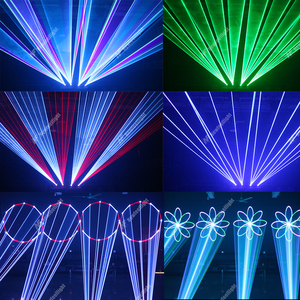 Láser de Animación LED RGB NF Laser C1 de 10 W, Control DMX512, Clasificación IP33, Alto CRI 95, Aleación de Aluminio para Fiestas de DJ/Disco/Club/Bar/<span class=keywords><strong>Pub</strong></span> - Product Image 3